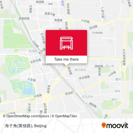 海子角(黄徐路) map