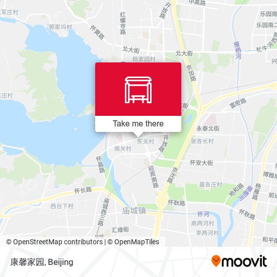 康馨家园 map