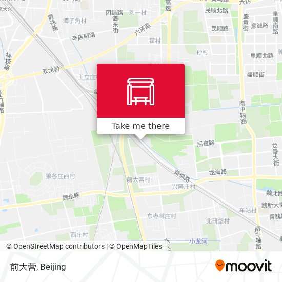前大营 map