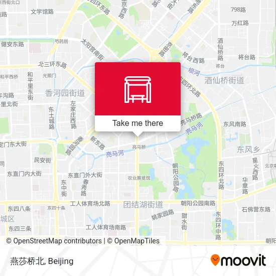 燕莎桥北 map