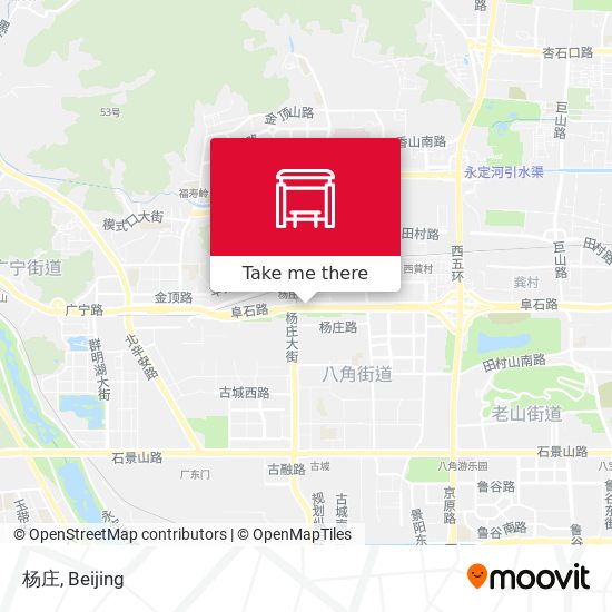 杨庄 map