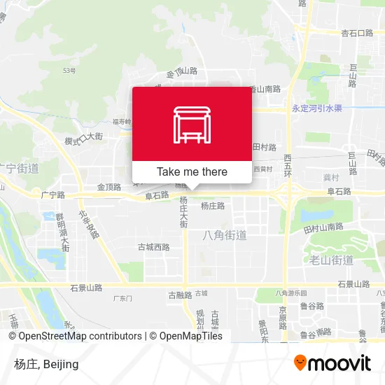 杨庄 map