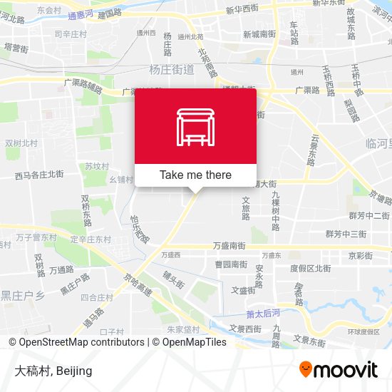 大稿村 map