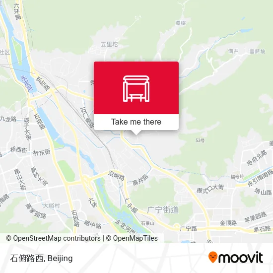 石俯路西 map