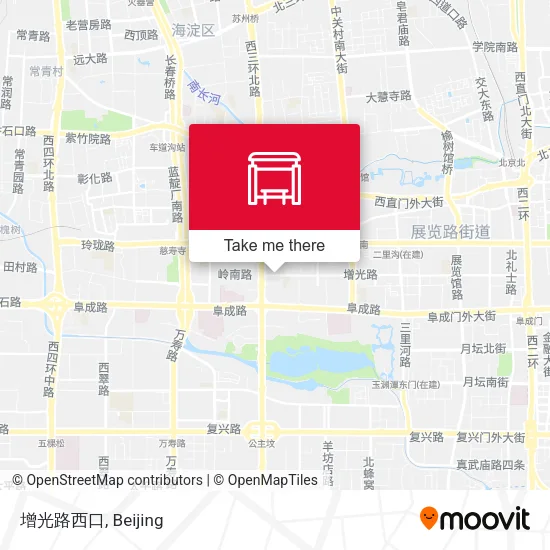增光路西口 map