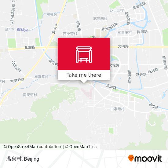 温泉村 map