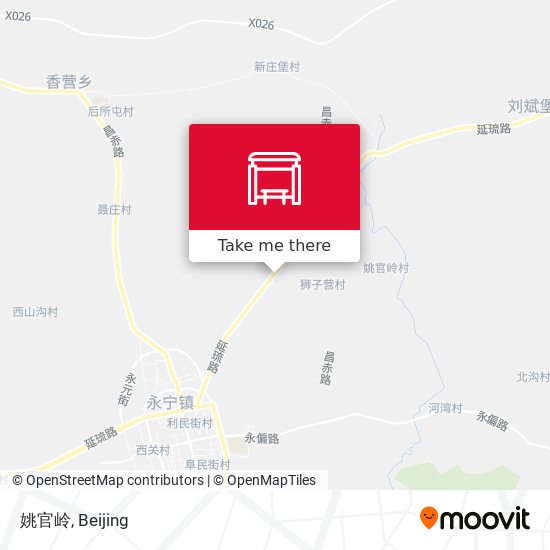 姚官岭 map