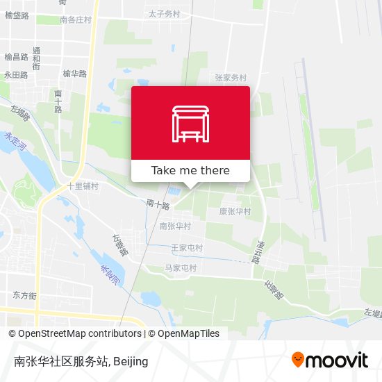 南张华社区服务站 map