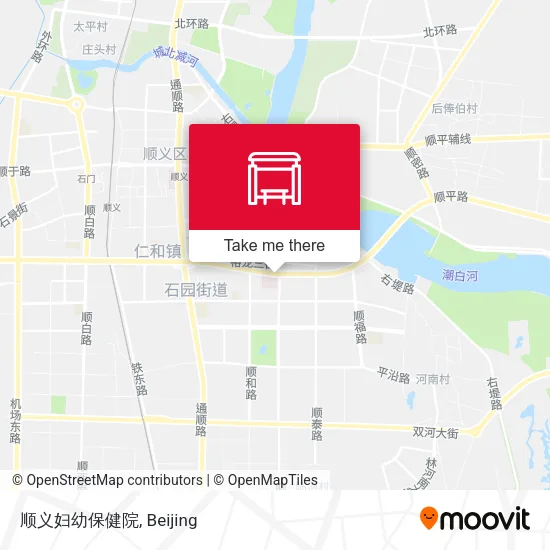顺义妇幼保健院 map