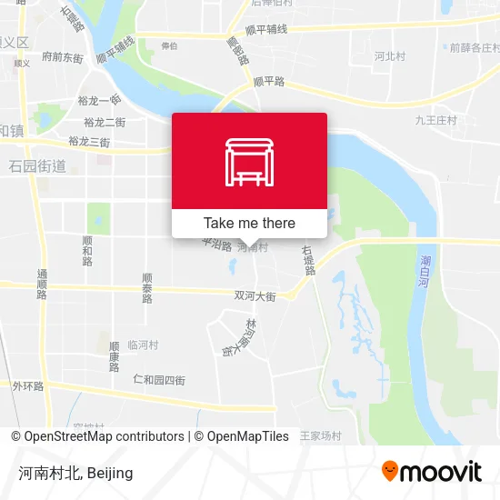 河南村北 map