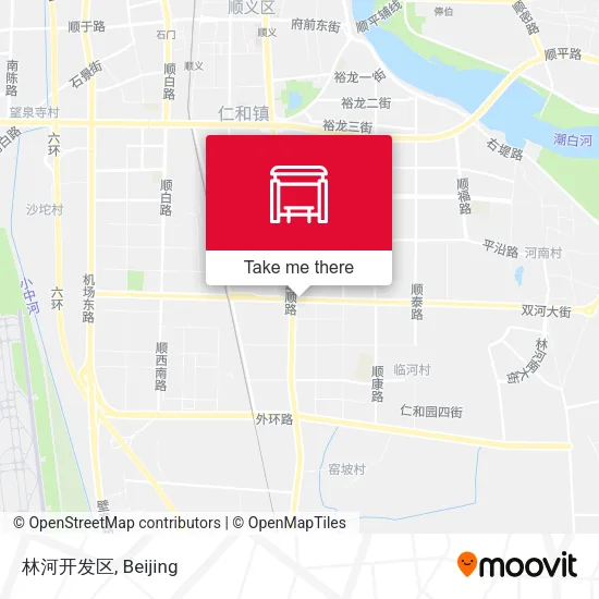 林河开发区 map