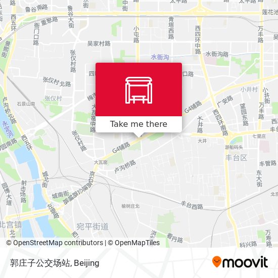 郭庄子公交场站 map