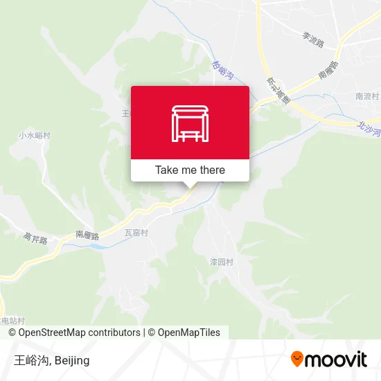 王峪沟 map