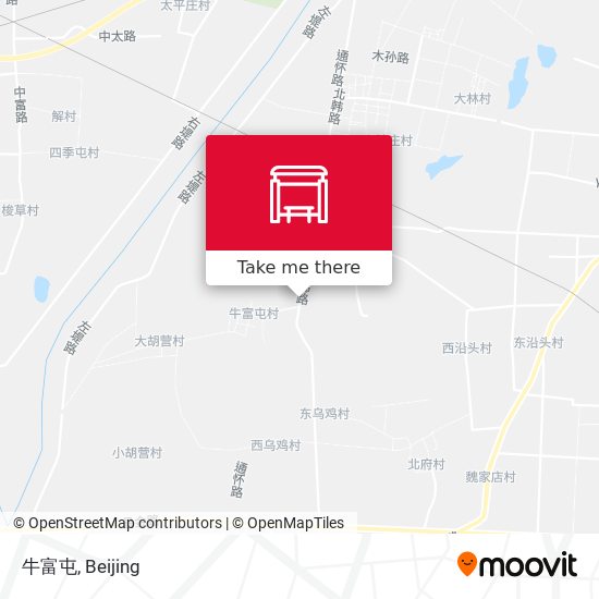 牛富屯 map