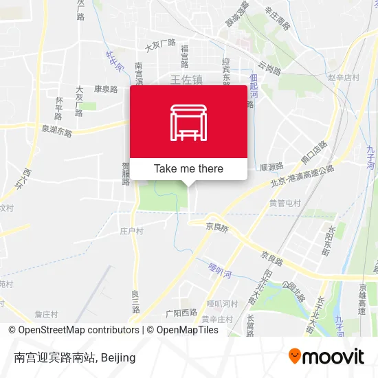 南宫迎宾路南站 map