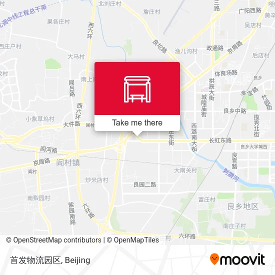 首发物流园区 map