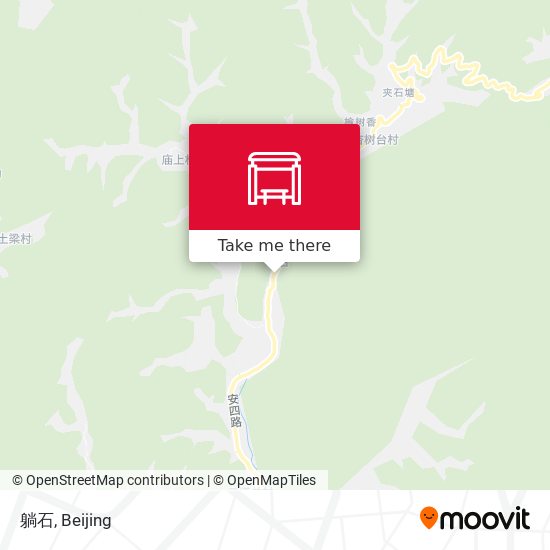 躺石 map