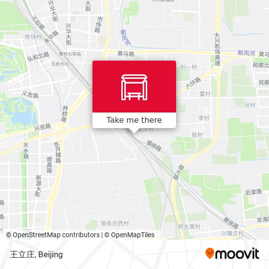 王立庄 map