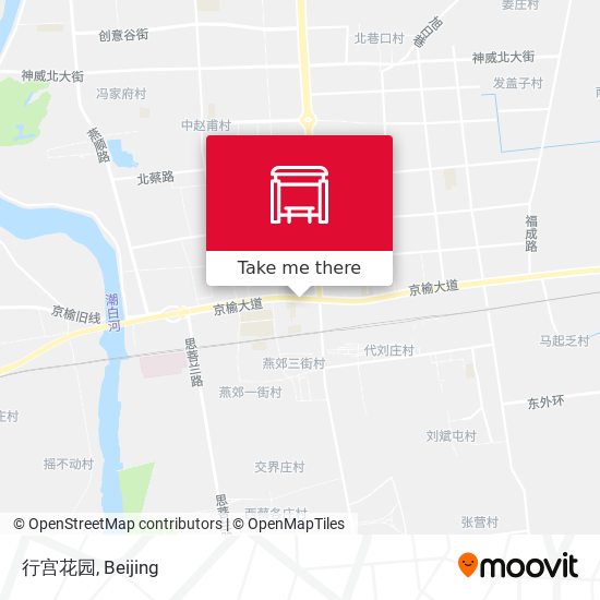 行宫花园 map