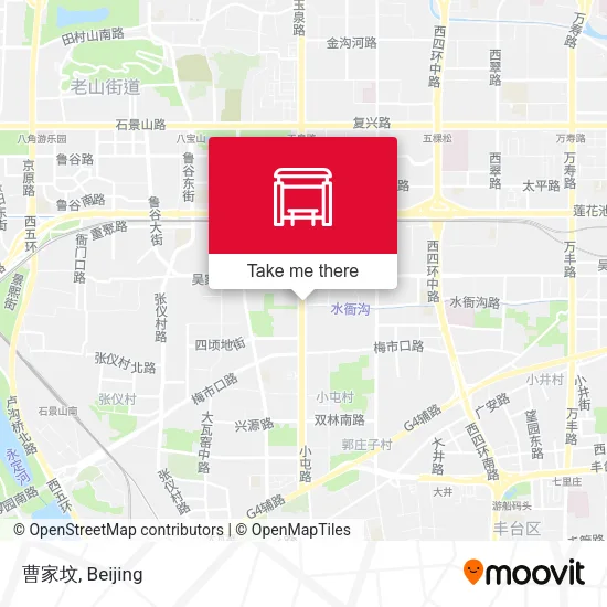 曹家坟 map