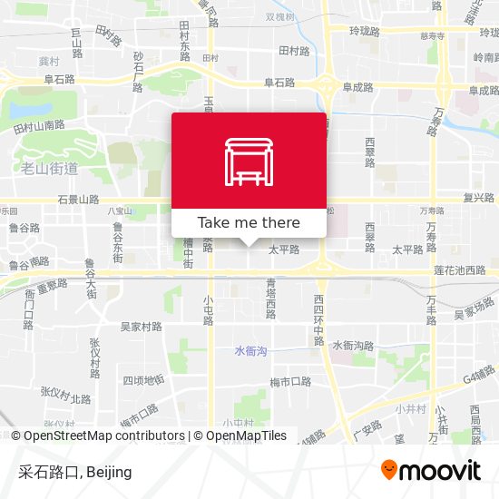 采石路口 map
