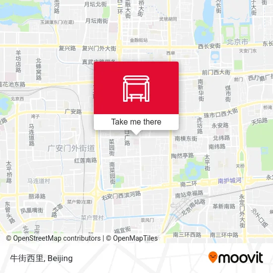 牛街西里 map