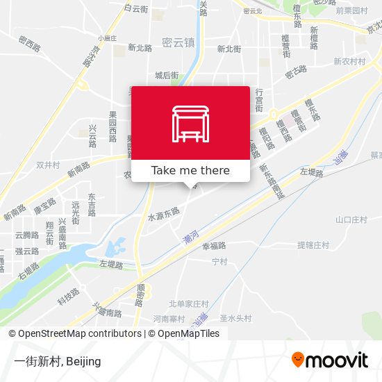 一街新村 map