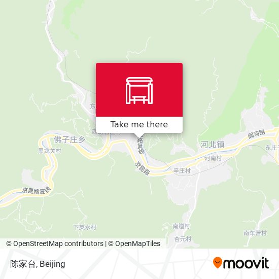 陈家台 map
