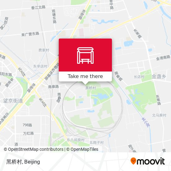 黑桥村 map