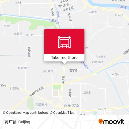 黄厂铺 map