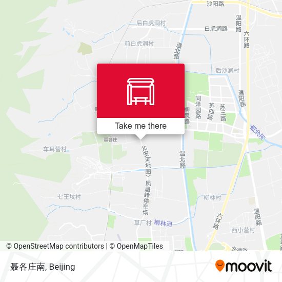 聂各庄南 map