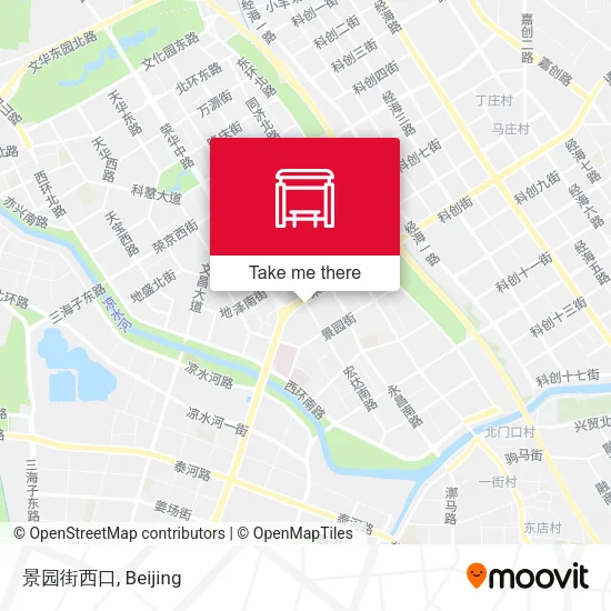 景园街西口 map