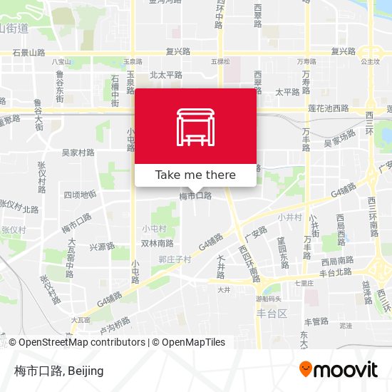 梅市口路 map