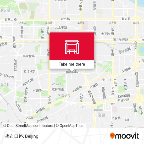 梅市口路 map