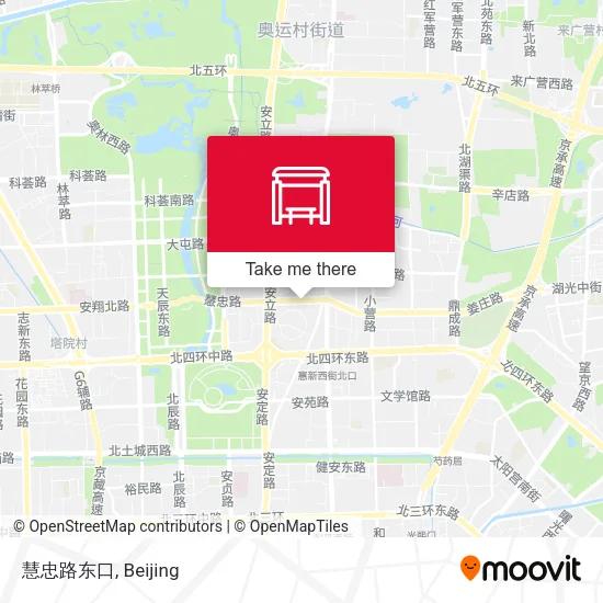慧忠路东口 map