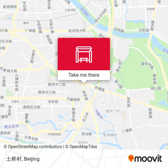 土桥村 map
