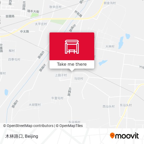 木林路口 map