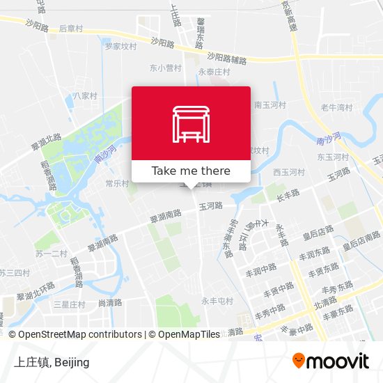 上庄镇 map