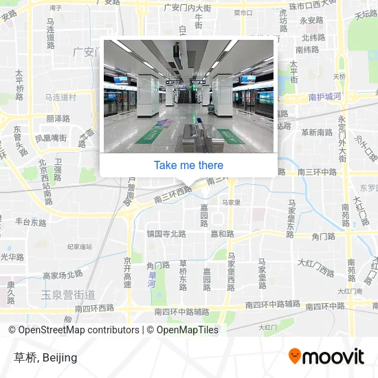 草桥 map