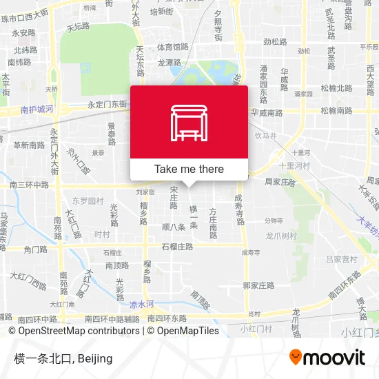 横一条北口 map
