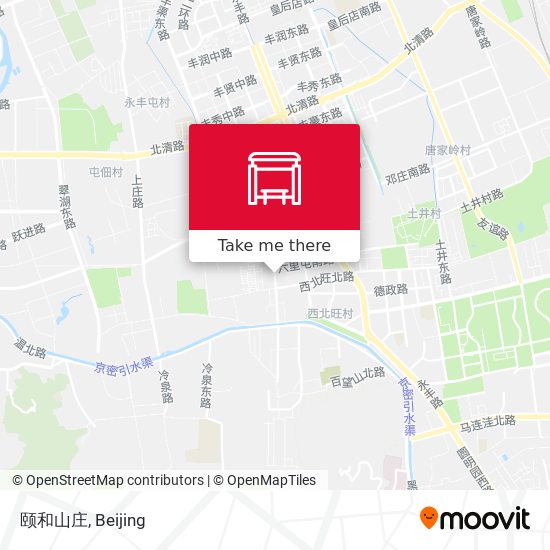 颐和山庄 map