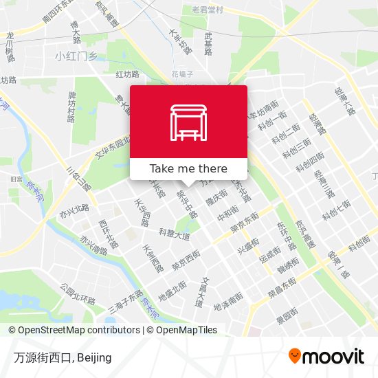万源街西口 map