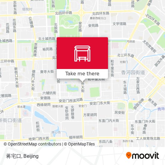 蒋宅口 map