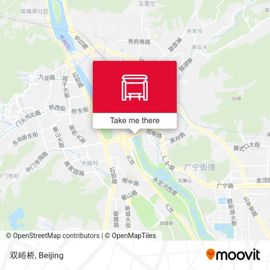 双峪桥 map