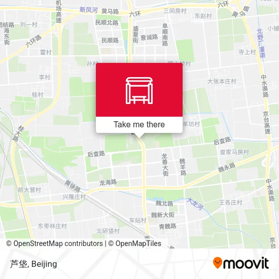 芦垡 map