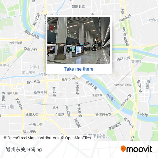 通州东关 map