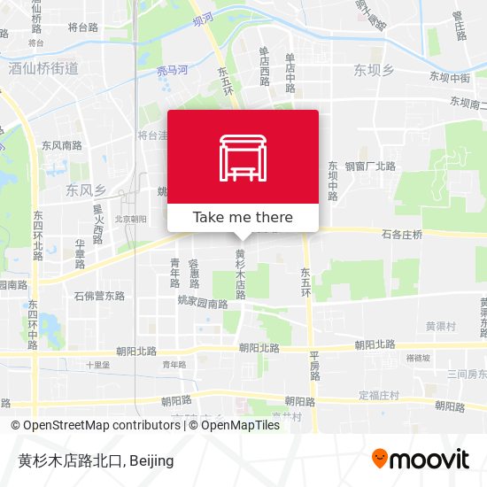 黄杉木店路北口 map