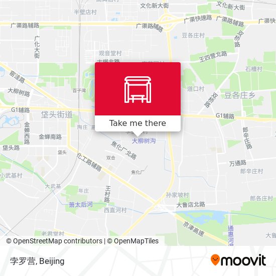 孛罗营 map