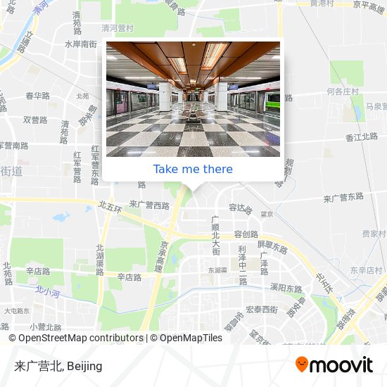 来广营北 map