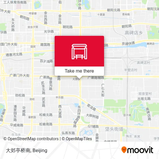 大郊亭桥南 map